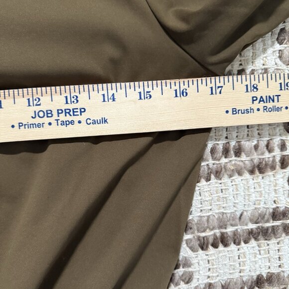 Aday Womens Pullover 1/4 Snap Top Size XS Performance Workout Travel Long Sleeve - Picture 7 of 10